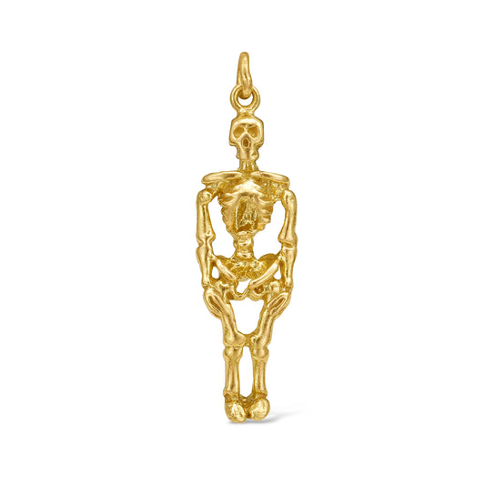 Golden Bones Skeleton Charm - Lauren Newton