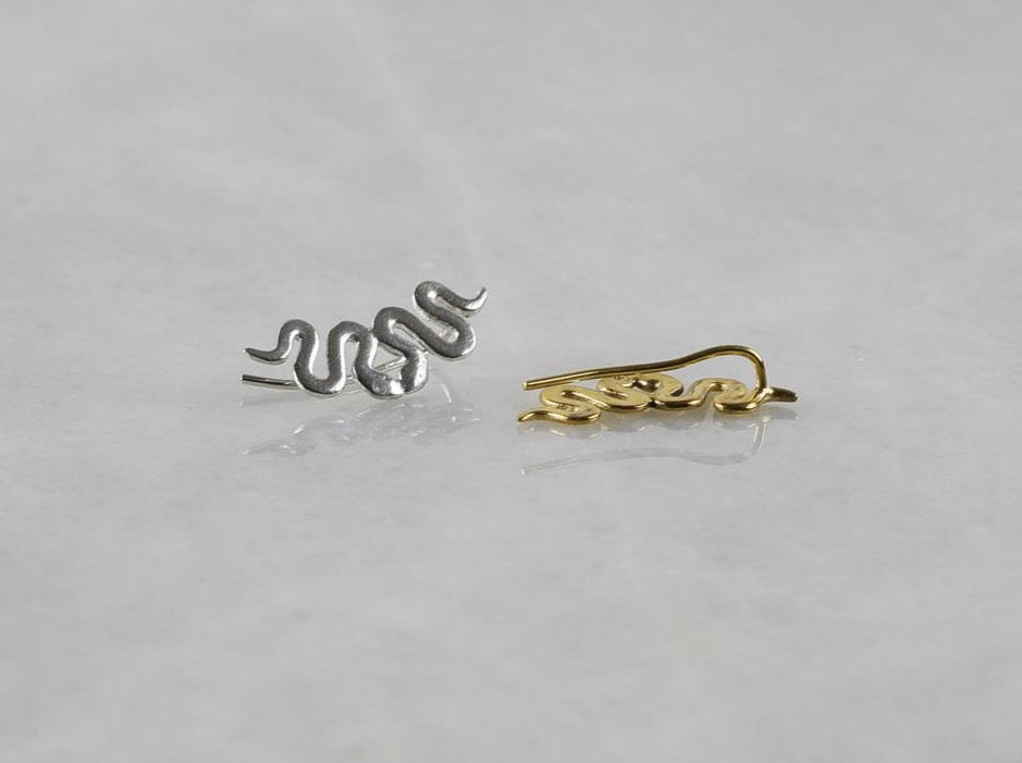 Snake Ear Climber - Lauren Newton Jewelry