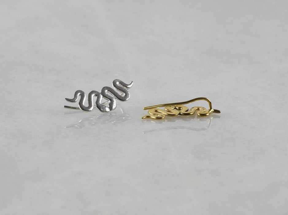Snake Ear Climber - Lauren Newton Jewelry