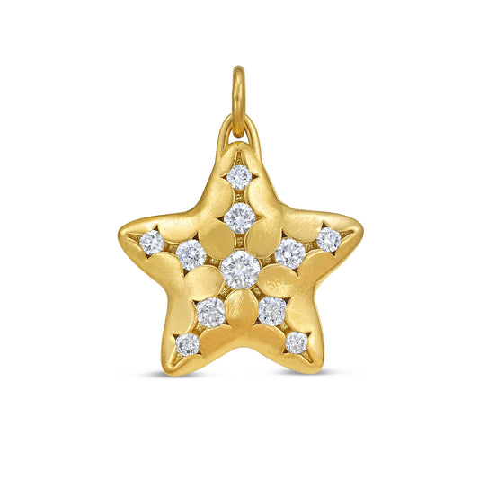 Scallop Sea Star Charm - Lauren Newton 