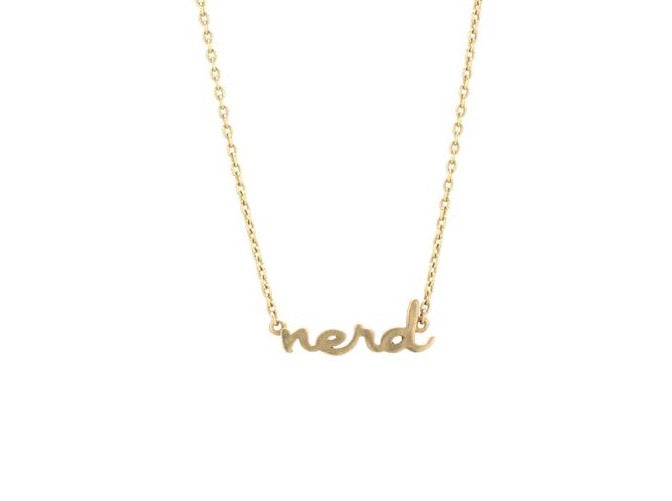 Nerd Necklace - Lauren Newton Jewelry