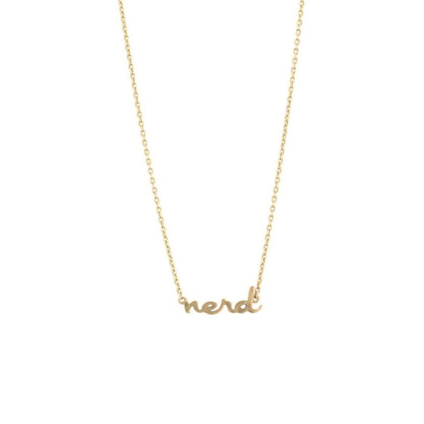 Nerd Necklace - Lauren Newton Jewelry